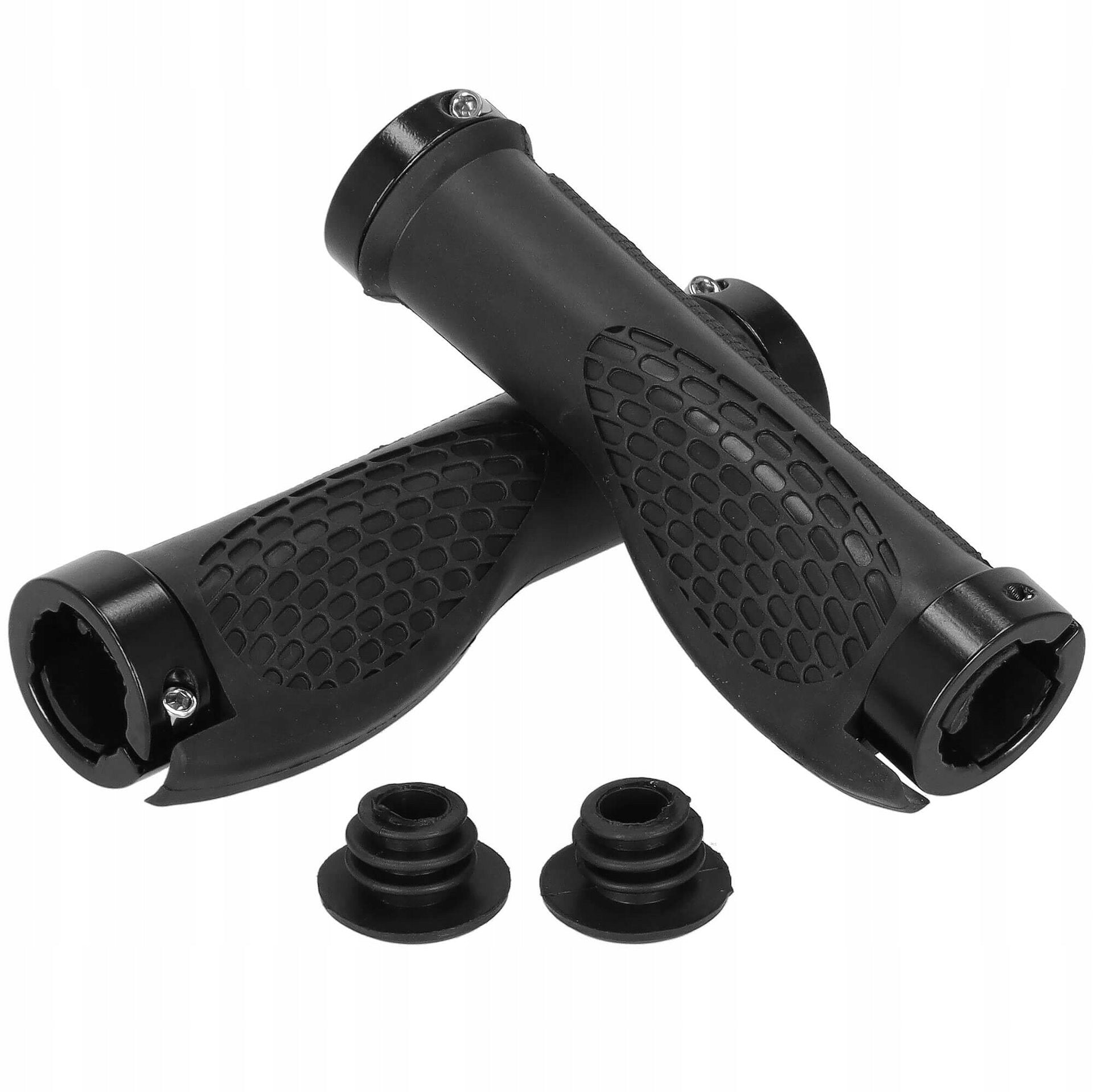 BICYCLE HANDLES FOR HANDLEBAR GRIPS BIKE RUBBER GRIPS FOR BIKE BLACK