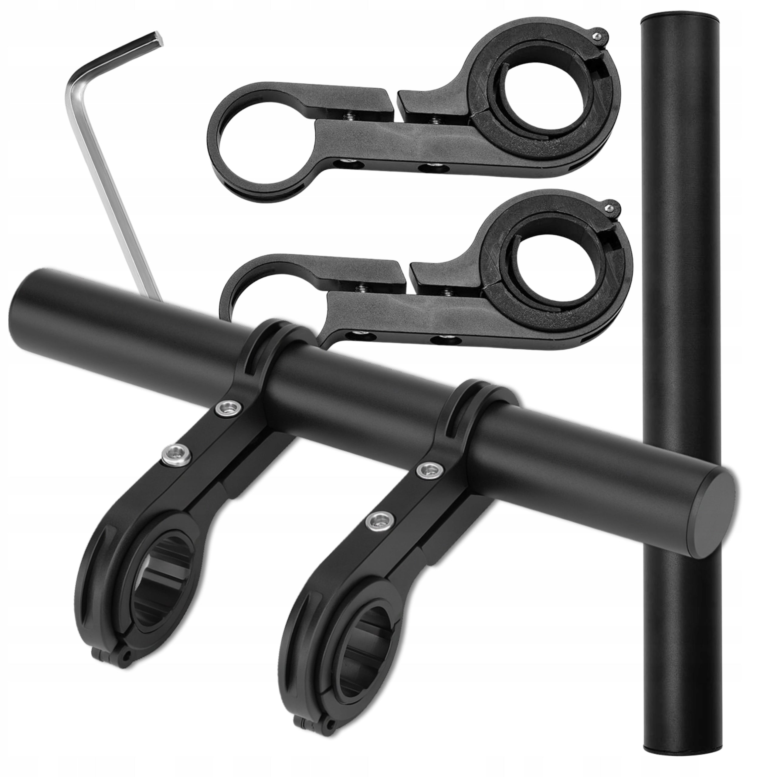 BICYCLE HOLDER ADDITIONAL EXTENSION Extension black strong HANDLEBAR Brand no brand