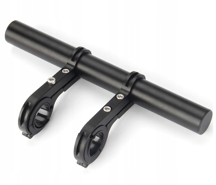 BICYCLE HOLDER BICYCLE HANDLEBAR EXTENSION 20,2 CM ALUMINIUM BLACK Manufacturer code PRZEDŁUŻENIE KIEROWNICY UCHWYT DO ROWERU