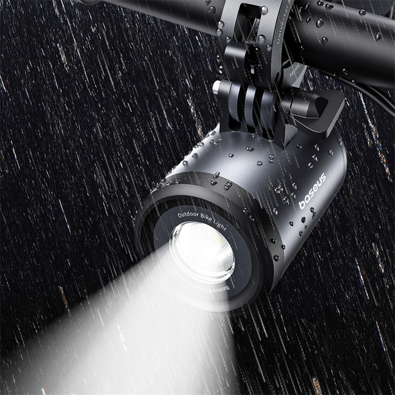 BICYCLE HOLDER BICYCLE LIGHT 3000mAh IP68 LED 600lm USB-C 10H Brand Baseus