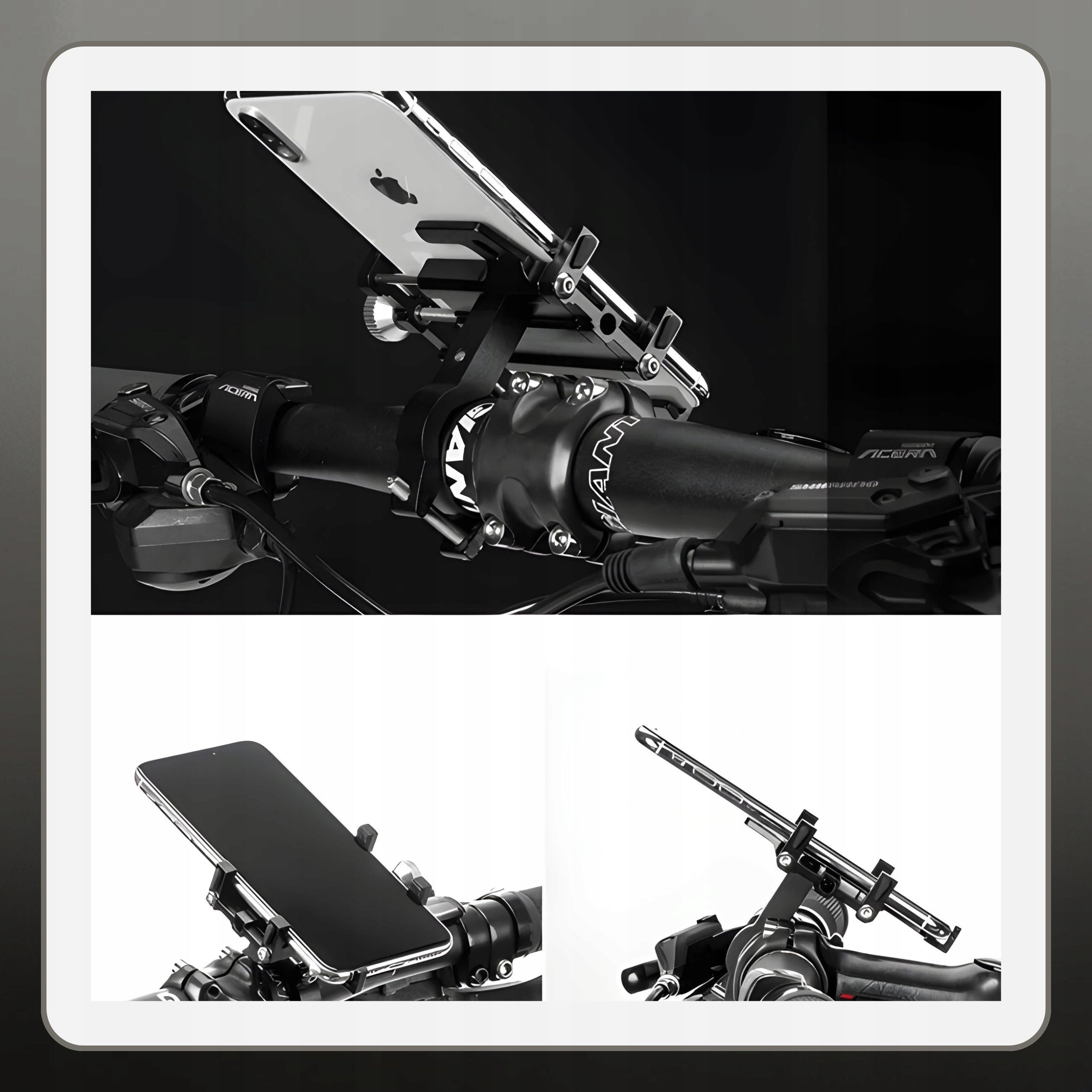 BICYCLE HOLDER FOR BICYCLE HANDLEBAR FOR BICYCLE ALUMINUM VERY STRONG WWG EAN (GTIN) 4016652929183