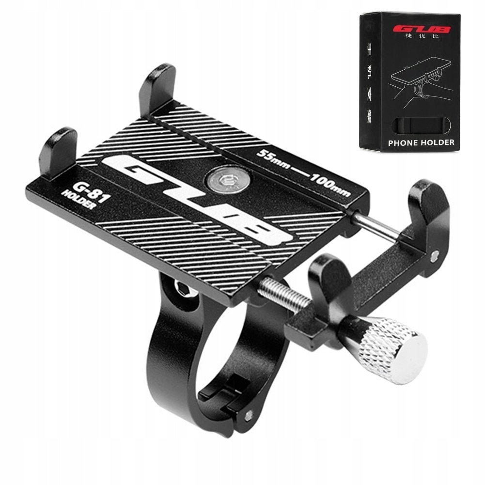BICYCLE HOLDER FOR BICYCLE METAL STRONG WITH ADJUSTMENT FOR SMARTPHONE PHONE Model MOCNY UCHWYT TELEFONU ROWEROWY MOTOCYKLOWY