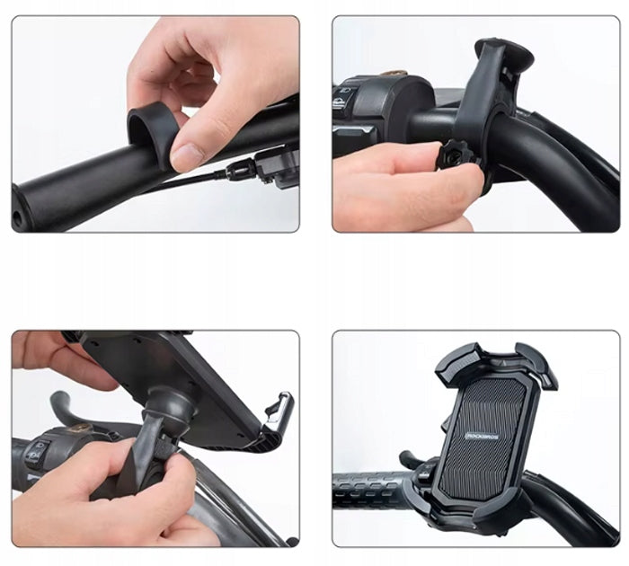 BICYCLE HOLDER FOR PHONE 360° 4.7 – 6.8″ FOR BIKE MOTOR SCOOTER STRONG EAN (GTIN) 5904507316631