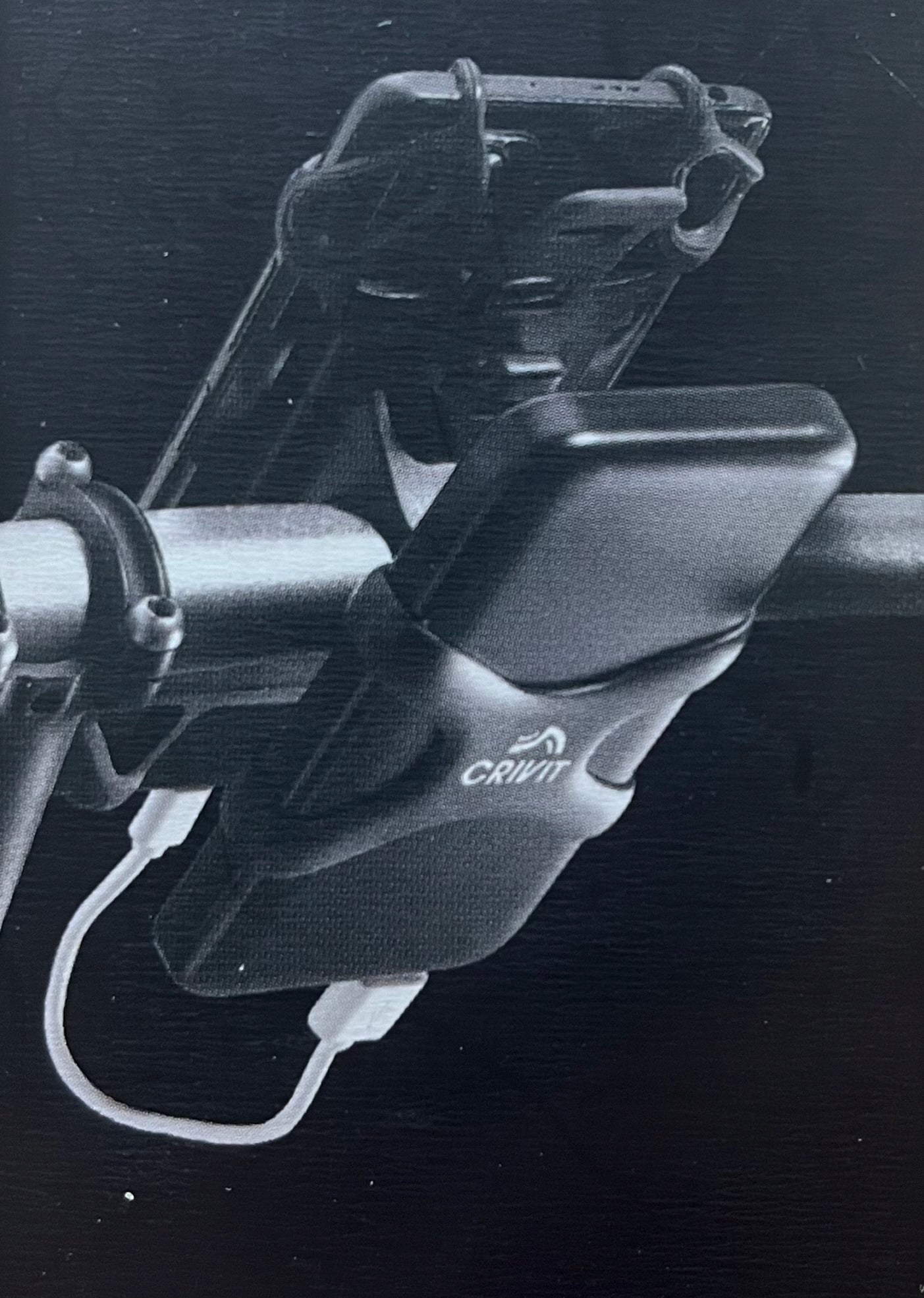 BICYCLE HOLDER FOR PHONE AND POWERBANK CRIVIT SMARTPHONE Manufacturer code HG12612