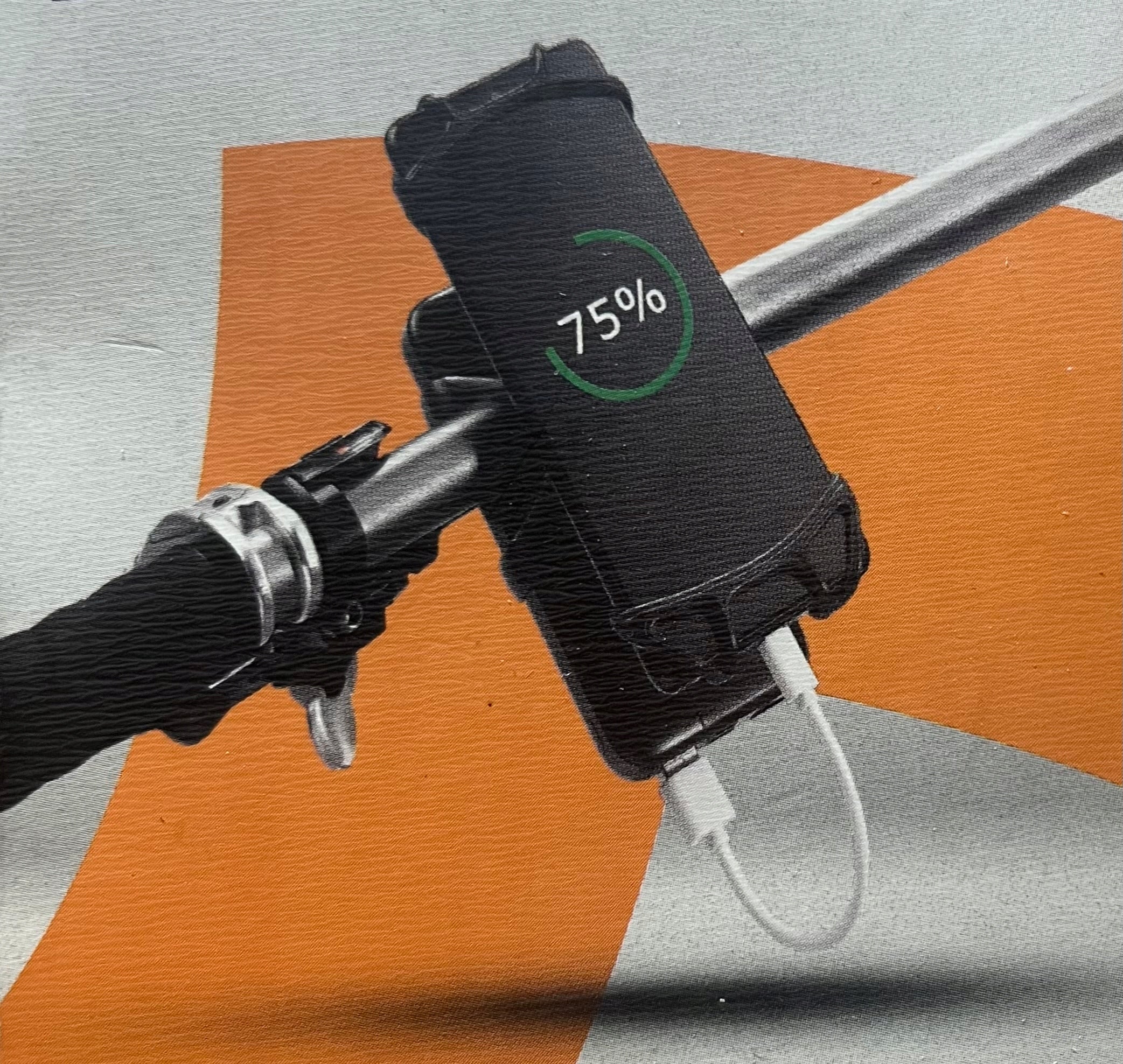 BICYCLE HOLDER FOR PHONE AND POWERBANK CRIVIT SMARTPHONE Packaging status original