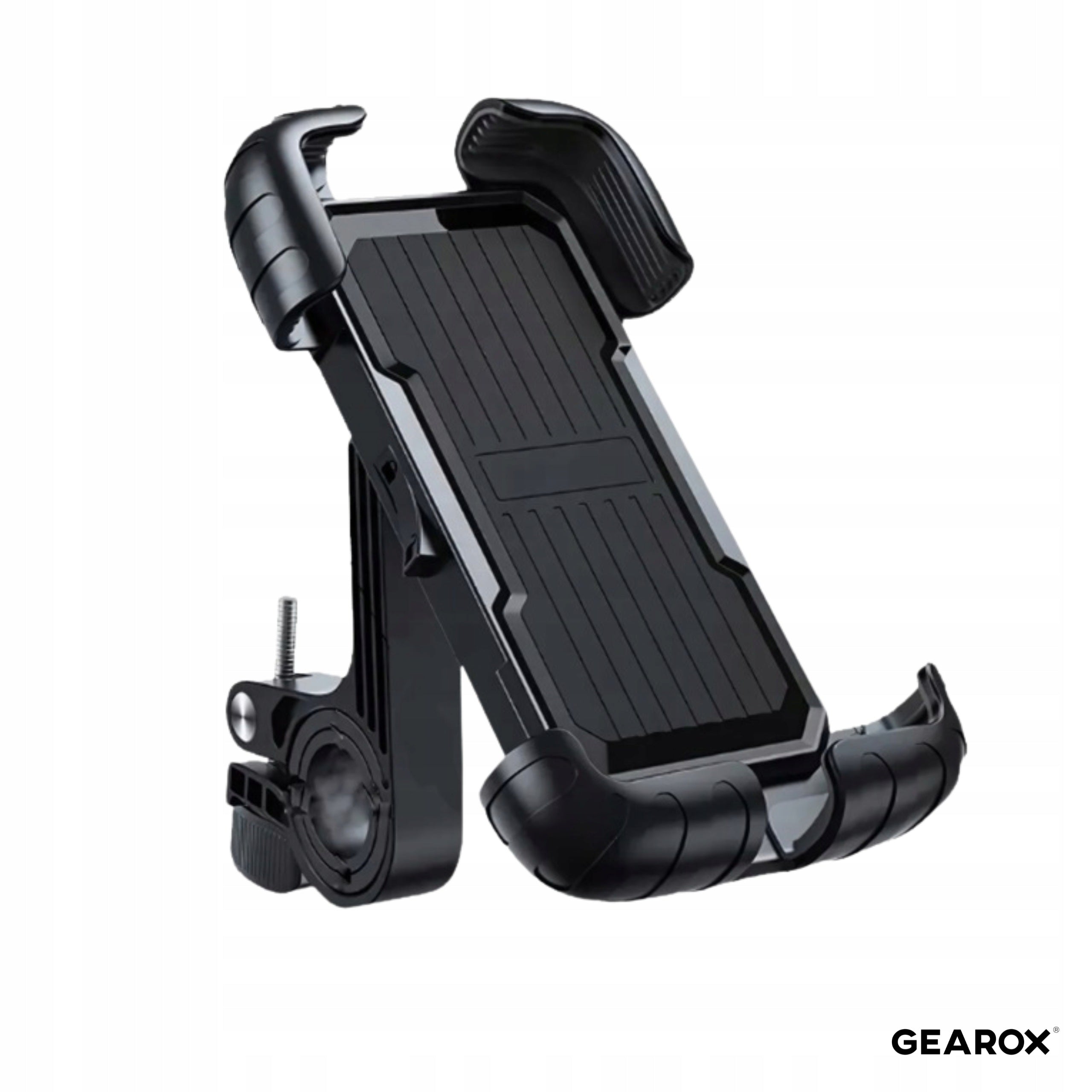 BICYCLE HOLDER FOR PHONE BIKE MOTOR MOUNTED ON THE HANDLEBAR GXR-5 Manufacturer code Gearox UCHWYT NA TELEFON ROWER MOTOCYKL GXR-5