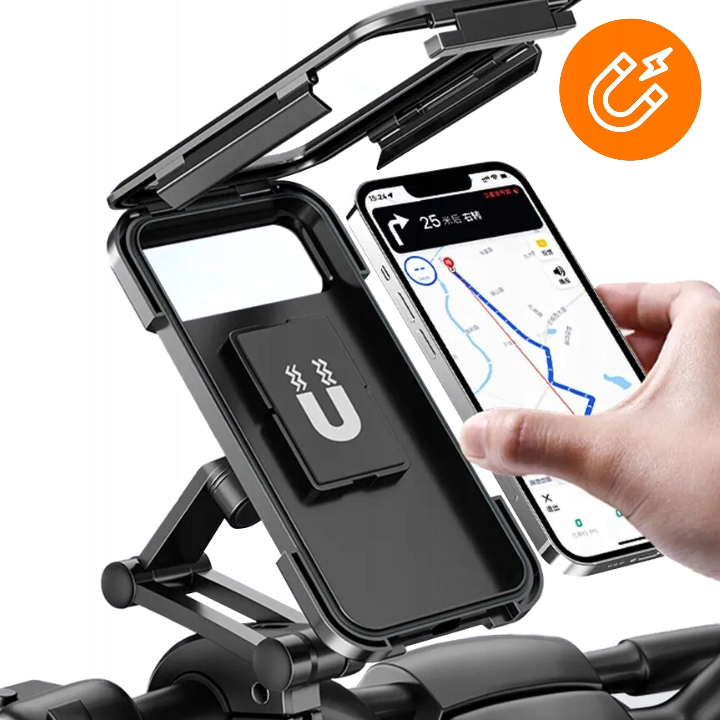 BICYCLE HOLDER FOR PHONE HANDLEBAR MOTORCYCLE BIKE WATERPROOF 360 DEGREE Brand EVI