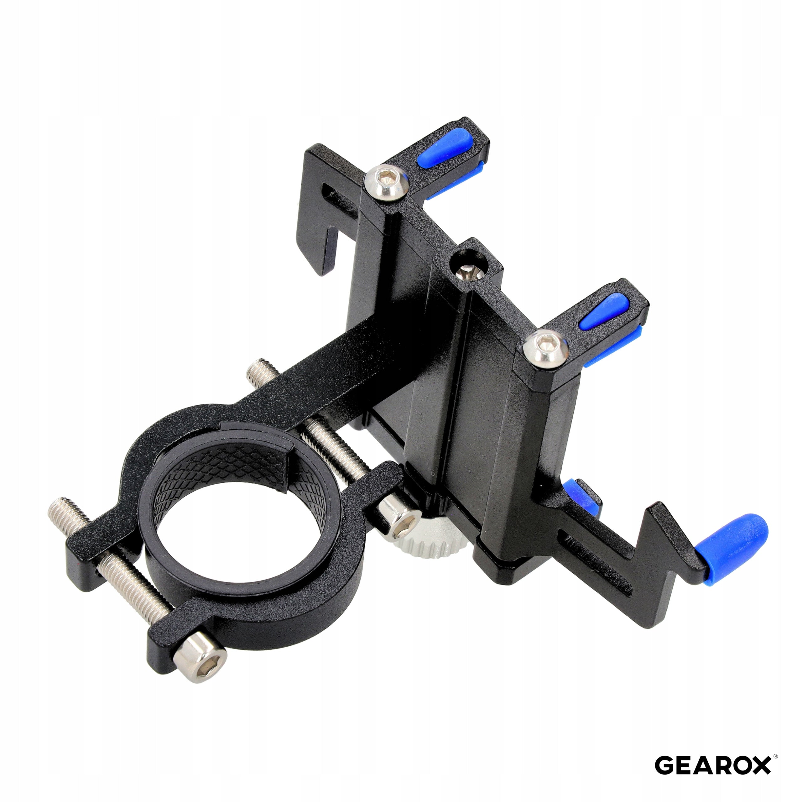 BICYCLE HOLDER FOR PHONE MOUNTED ON ALUMINUM HANDLEBAR GEAROX GXR-1 EAN (GTIN) 5905943313635