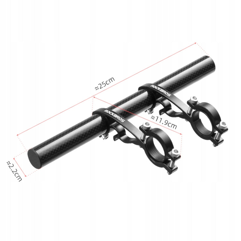 BICYCLE HOLDER HANDLEBAR EXTENSION EXTENDER BAR For multipurpose