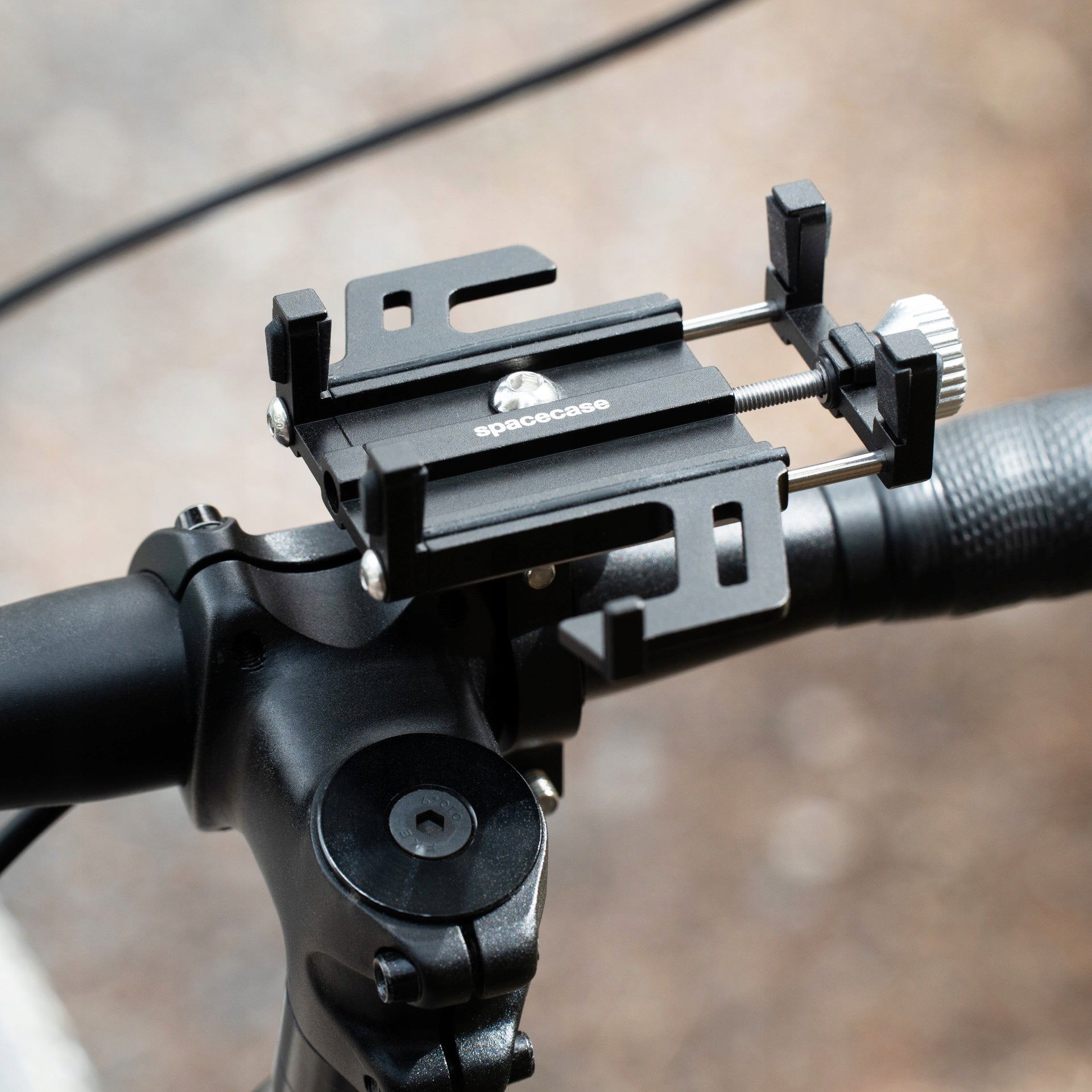 BICYCLE HOLDER SPACECASE FOR PHONE HANDLEBAR FOR BICYCLE ALUMINUM STRONG Packaging status original
