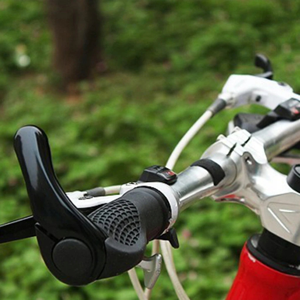BICYCLE HORN HANDLES HANDLEBAR GRIPS BICYCLE HANDLEBARS Color black