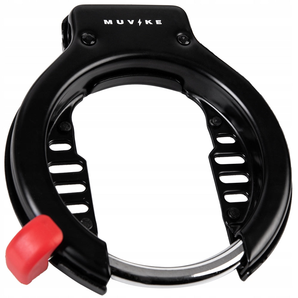 BICYCLE HORSESHOE CLASP MUVIKE FRAME 62/10K + HANDLE + CORD 150 CM Color black