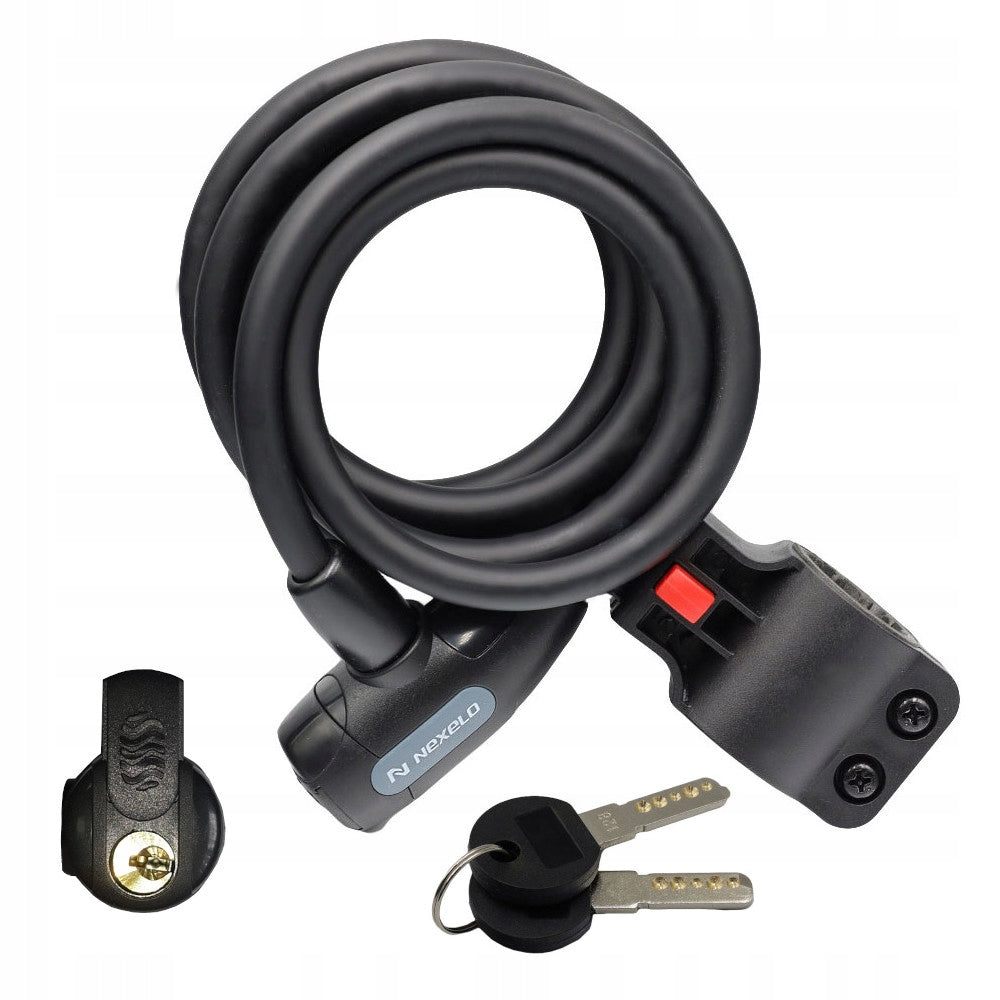 BICYCLE KEY CLOSURE HIGH PROTECTION LIGHTWEIGHT SOLID THICK STRONG CORD