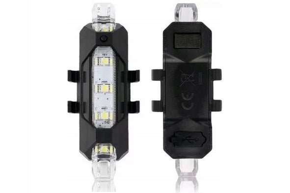 BICYCLE LAMP 5 LED REAR BATTERY 6339