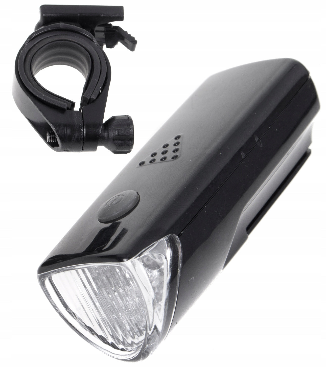 BICYCLE LAMP FRONT LIGHTING WITH HOLDER FOR BICYCLE 3 FUNCTIONS Color black