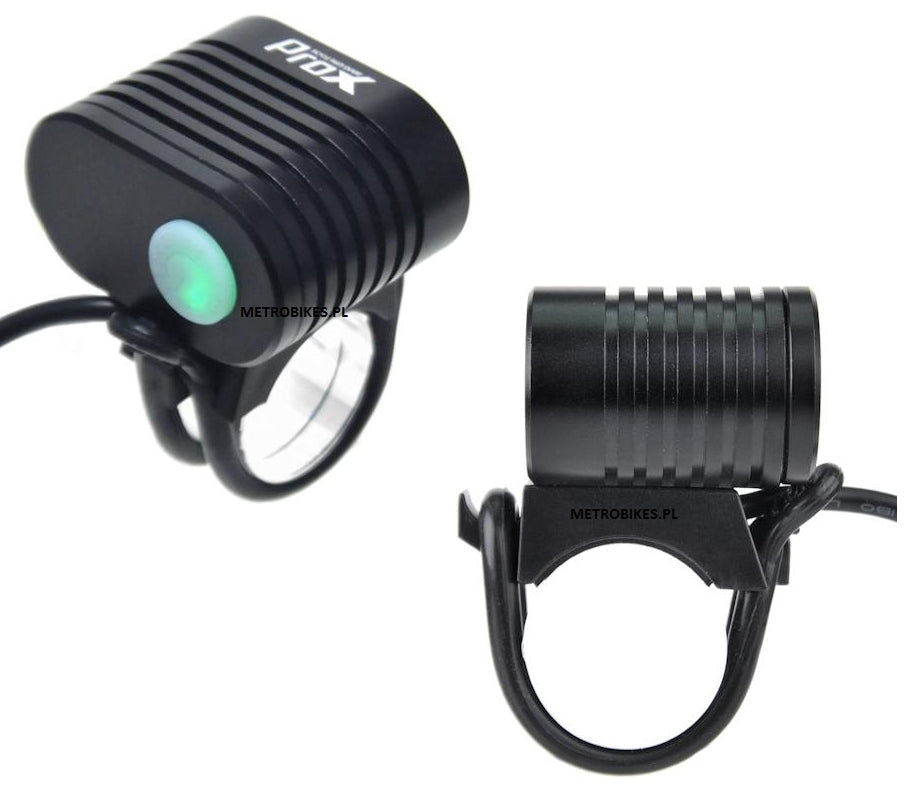 BICYCLE LAMP FRONT PROX LIBRA 2x POWER CREE LED 1600lum Light beam 1600 lm
