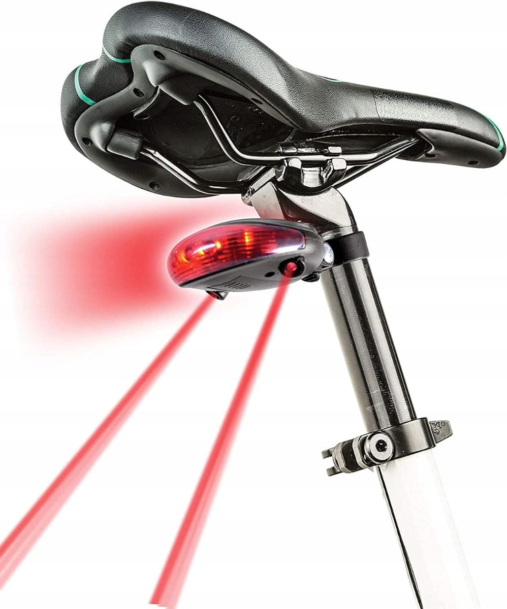 BICYCLE LIGHT 5 LED LASER REAR LASER FOR BIKE 3 LIGHT MODES