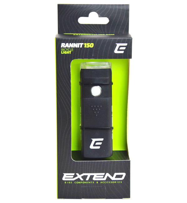 BICYCLE LIGHT FRONT BIKE LAMP FRONT LED 3W 150LM RANNIT + BATTERIES Kind front-facing