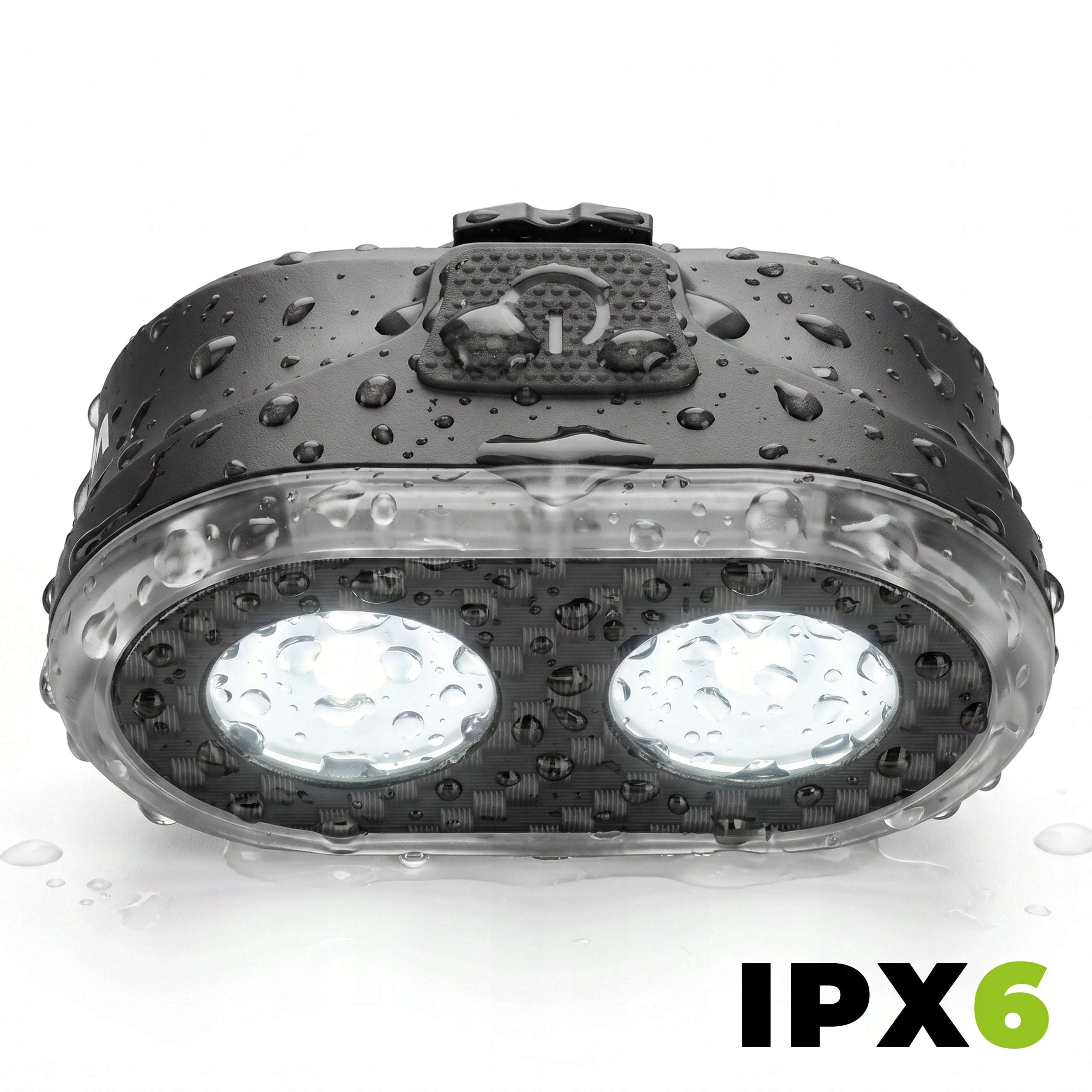 BICYCLE LIGHT FRONT LED FRONT USB BATTERY IPX6 VAYOX Model VAF300