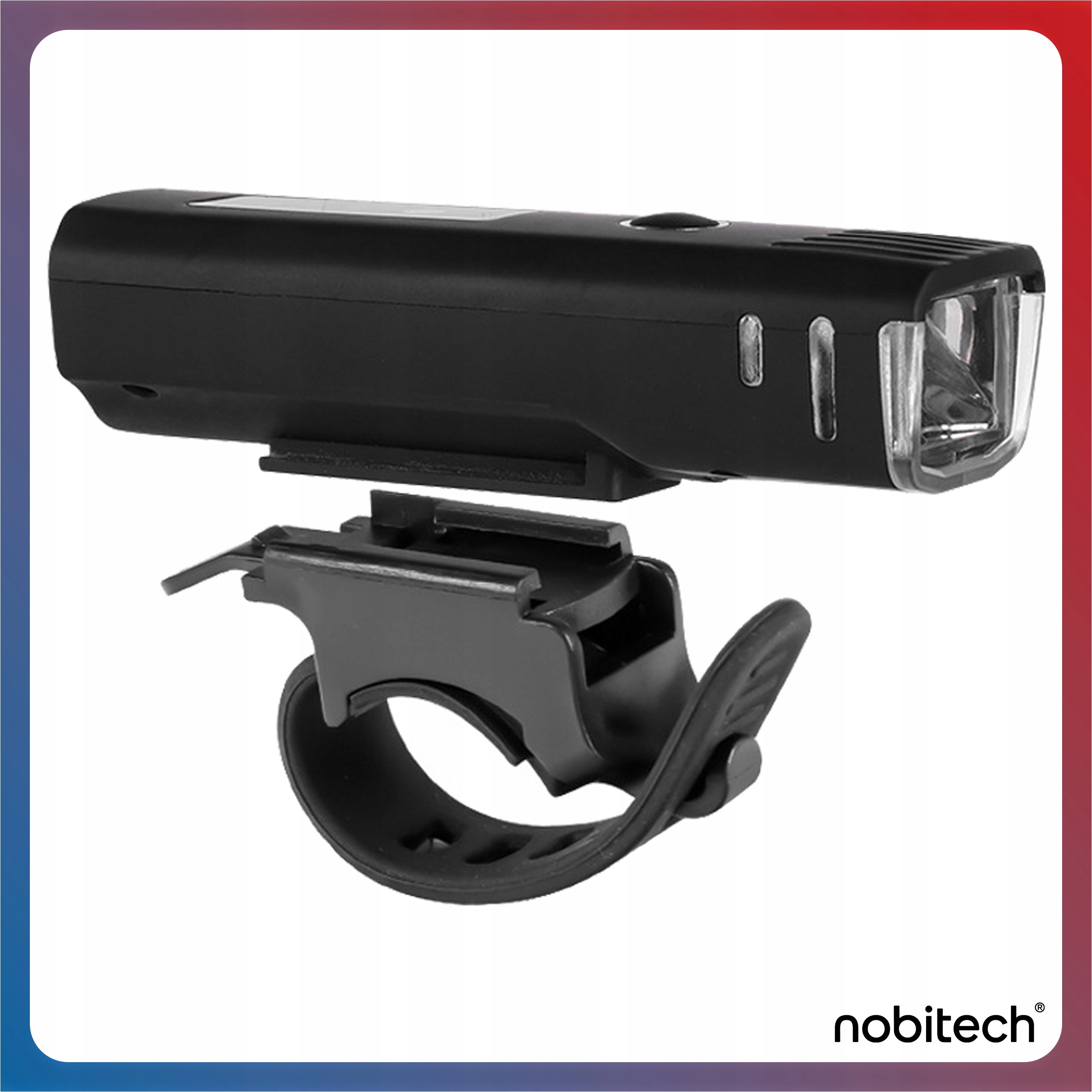 BICYCLE LIGHT FRONT LED USB FRONT HANDLEBAR STRONG DUSK SENSOR Model BL01