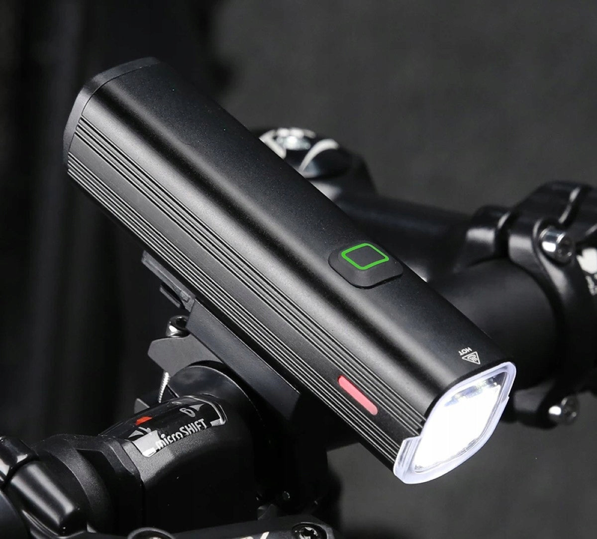 BICYCLE LIGHT FRONT REAR LED STRONG CORDLESS BIKE KIT Brand no brand