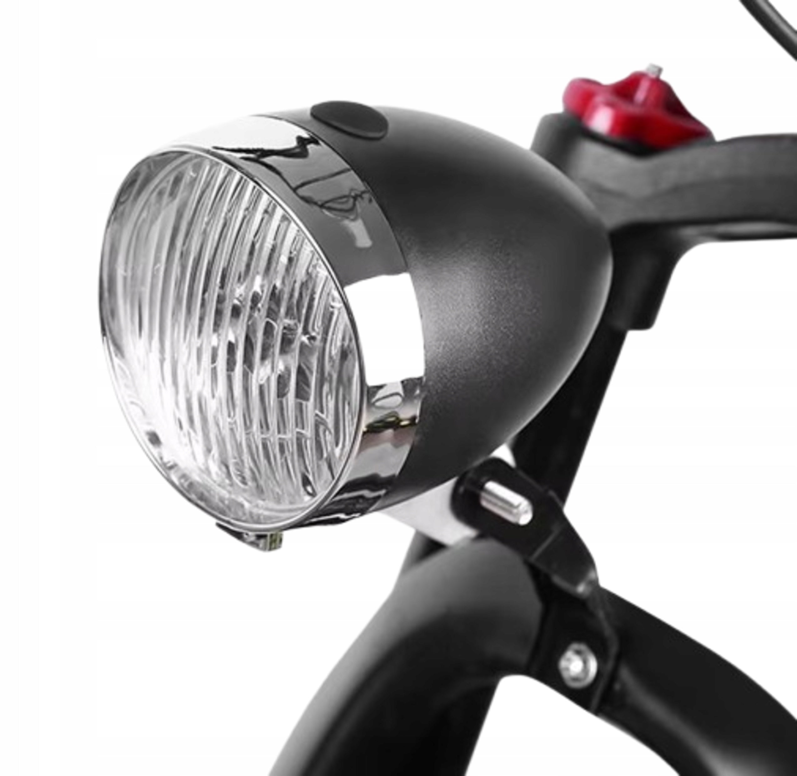BICYCLE LIGHT FRONT RETRO LED BLACK 3 LEDS Manufacturer code 8260