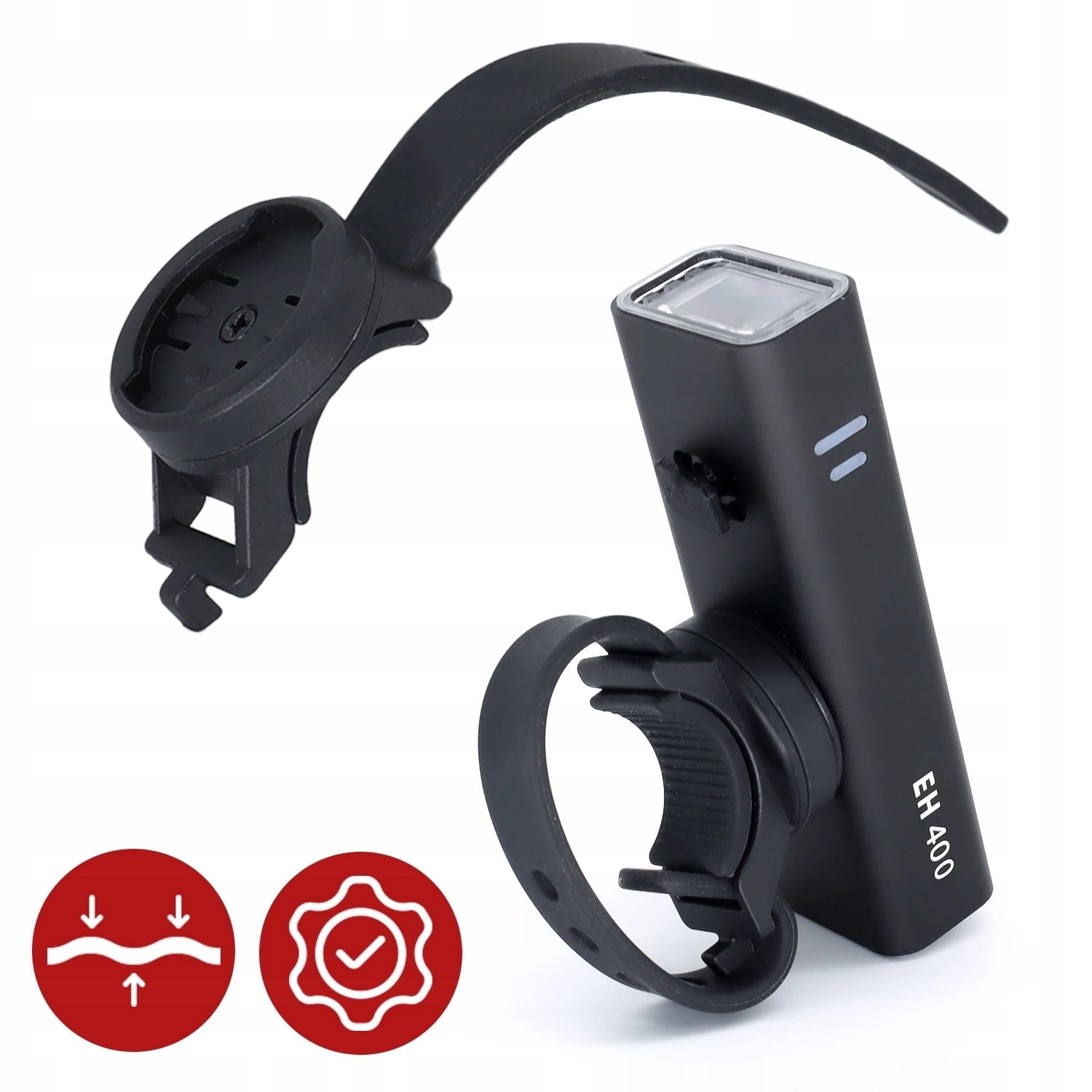 BICYCLE LIGHT LED FLASHLIGHT FRONT TO USB HANDLEBAR BIKE STRONG 2000mah Light source LED