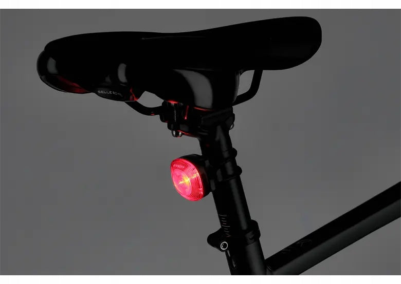 BICYCLE LIGHT LED FRONT + REAR - WATERPROOF - SET - CE Kind front-facing