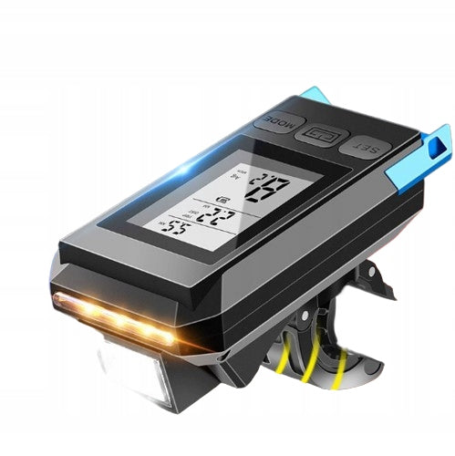 BICYCLE LIGHT LED FRONT WITH HANDLEBAR COUNTER