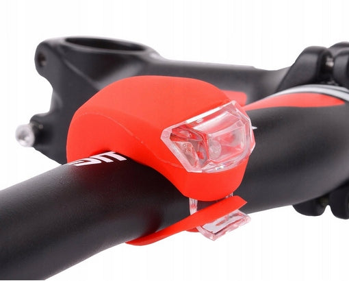 BICYCLE LIGHT LED LIGHTS FRONT REAR 3 LIGHT MODES SET MEGA POWER Brand no brand