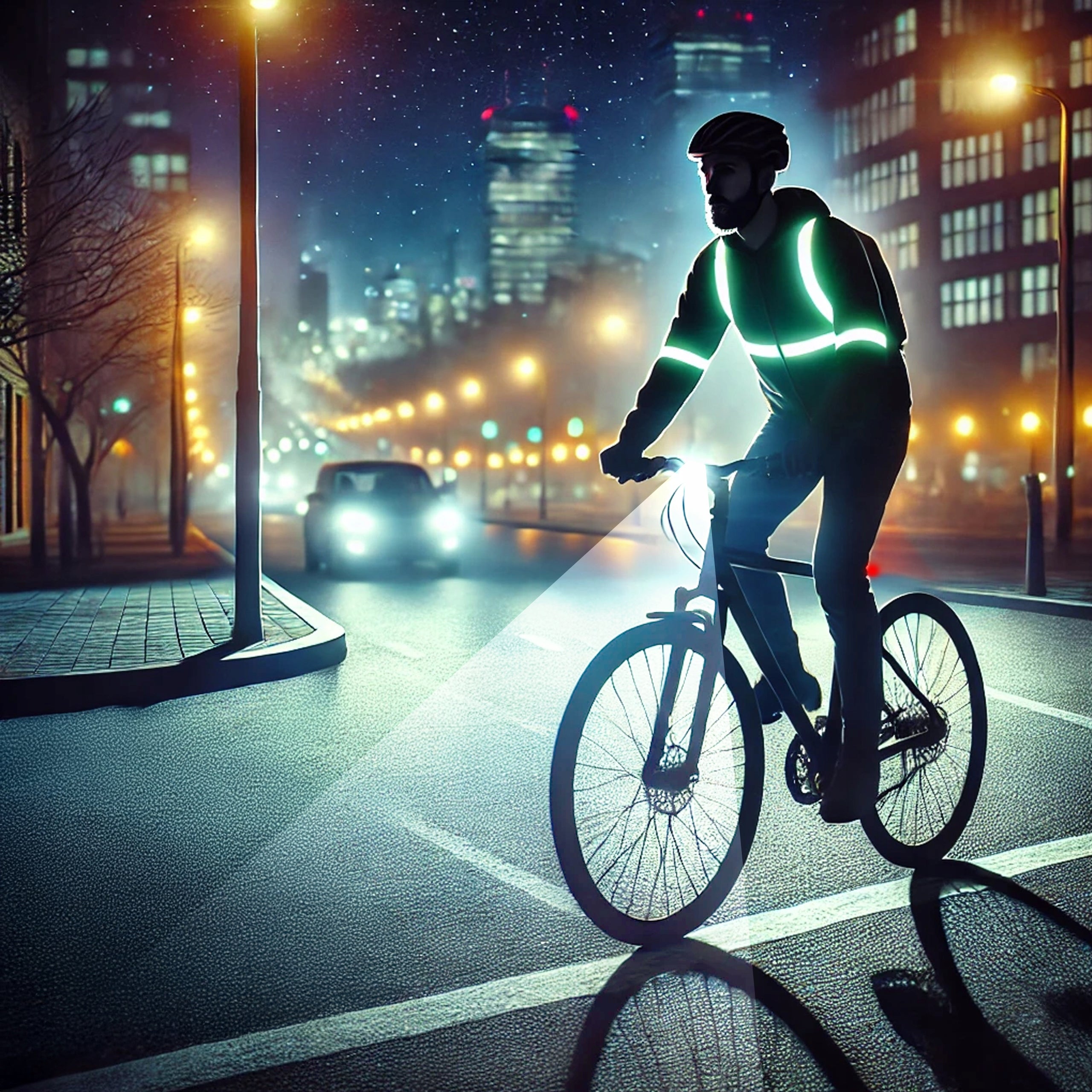 BICYCLE LIGHT LED SILICONE SET OF 2 PIECES FRONT BACK FOR BIKE BACKPACK Manufacturer code 71-169#