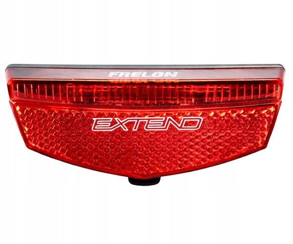 BICYCLE LIGHT REAR LED REFLECTOR FOR TRUNK E1 50/80MM BATTERY OPERATED Packaging status original