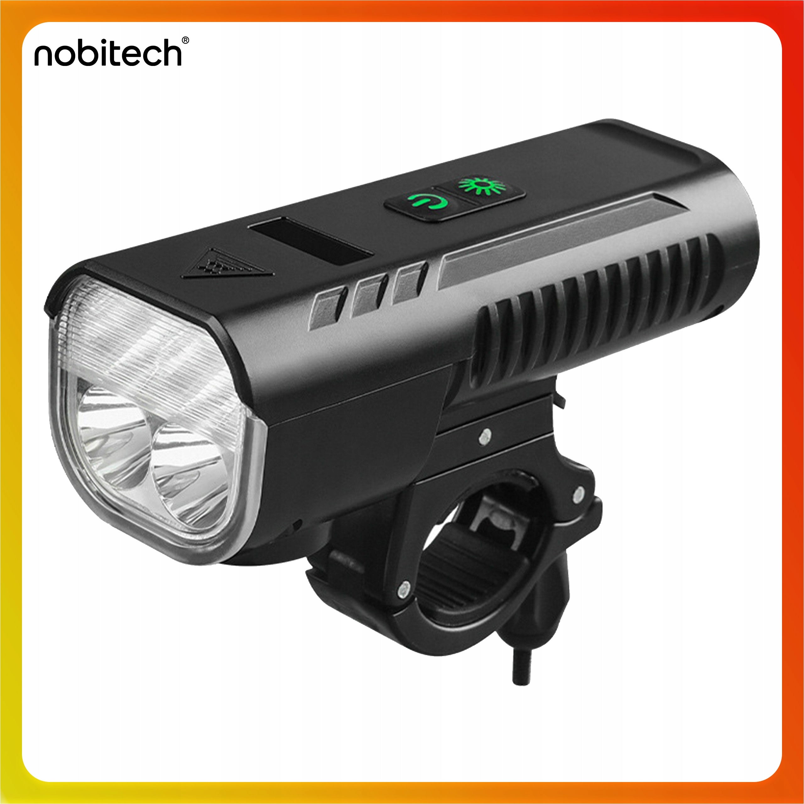 BICYCLE LIGHT USB FRONT HORN LIGHTING FRONT BELL WITH POWERBANK Kind front-facing