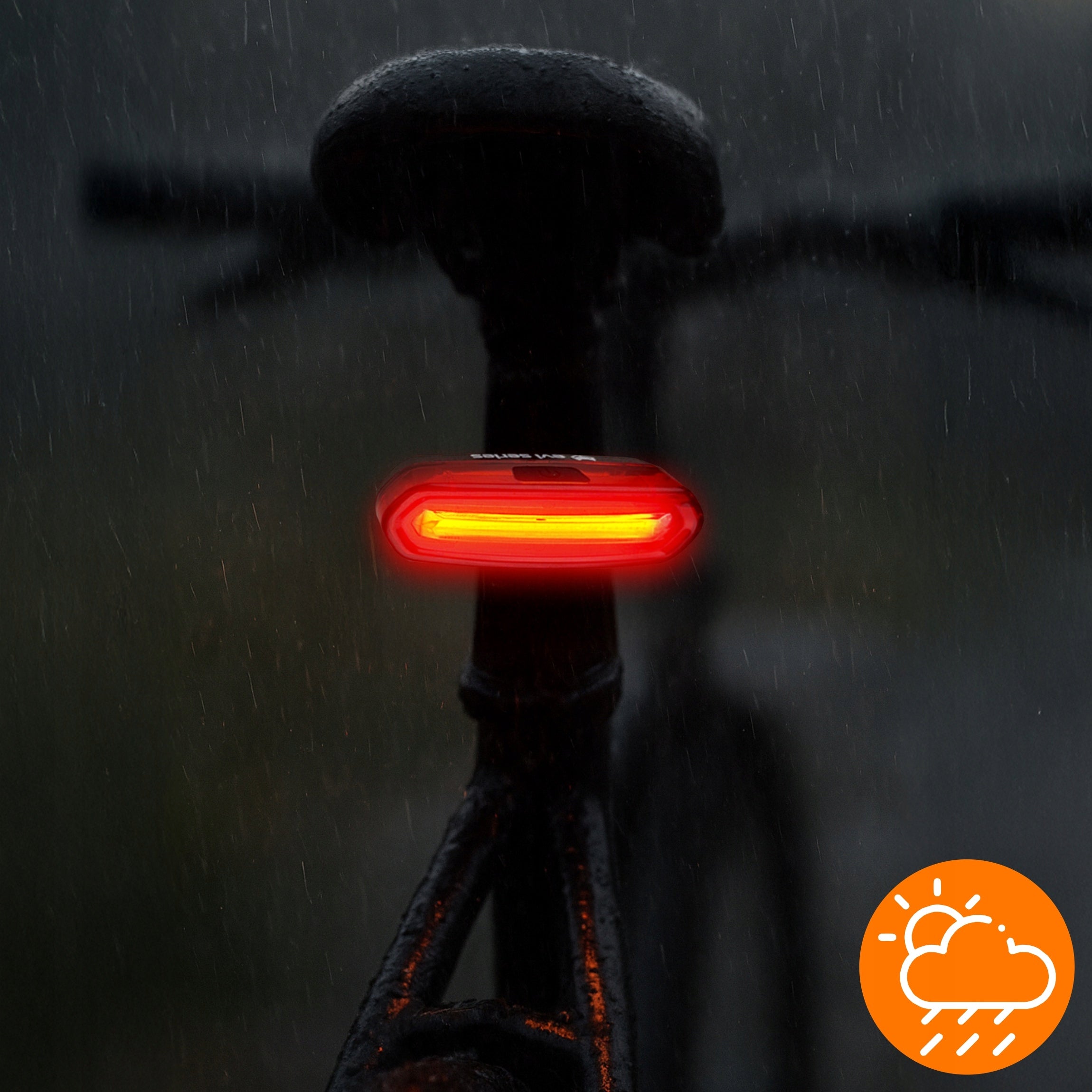 BICYCLE LIGHT strong LED light FRONT REAR USB-C BATTERY SET 1200LM Light source LED