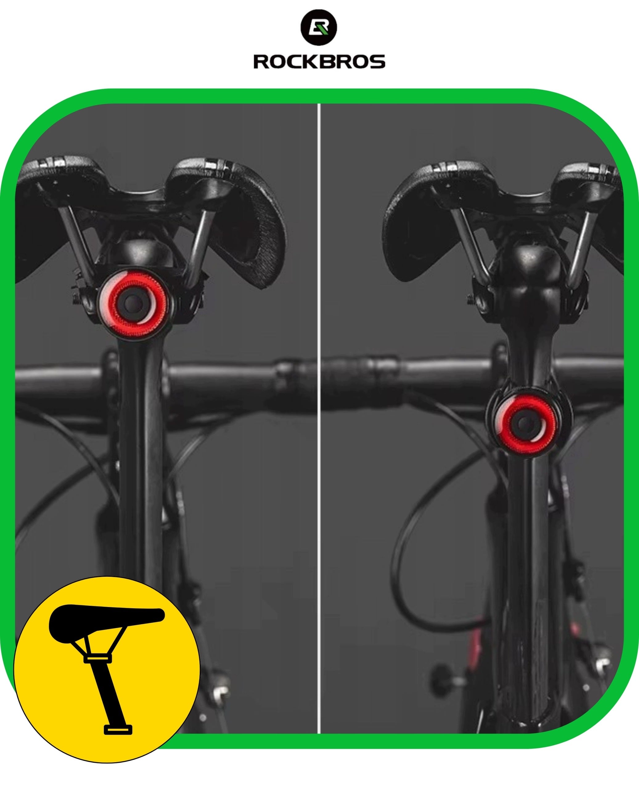 BICYCLE LIGHTING BICYCLE LIGHT REAR STOP SYSTEM 30H WORK CHARGED Packaging status original