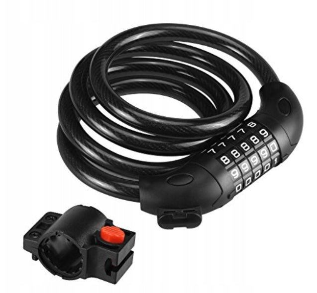 BICYCLE LOCK BICYCLE CABLE FOR CIPHER VARIABLE CODE