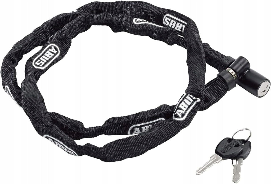 BICYCLE LOCK BLACK CHAIN WITH LOCK 110cm ABUS 1500 WEB WITH KEY