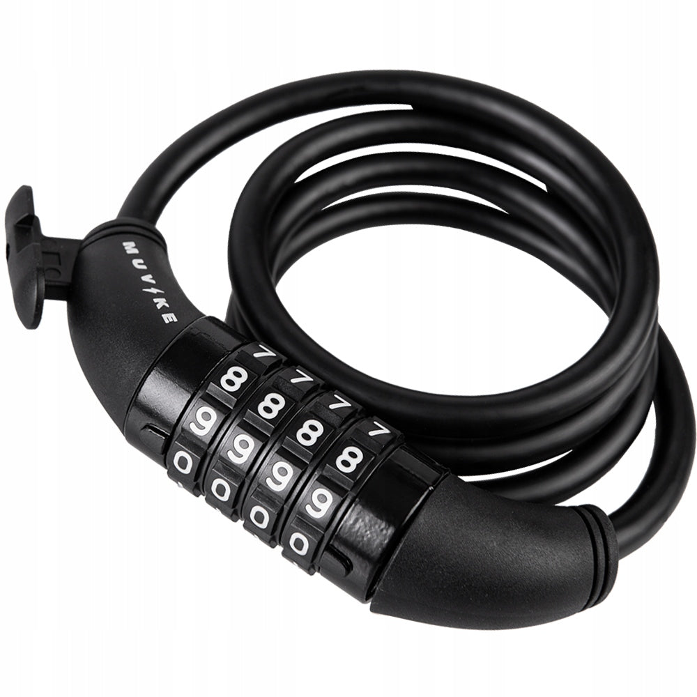 BICYCLE LOCK CABLE 100cm 8mm PER CODE WITH MUVIKE FLEX 1000/8C Packaging status original