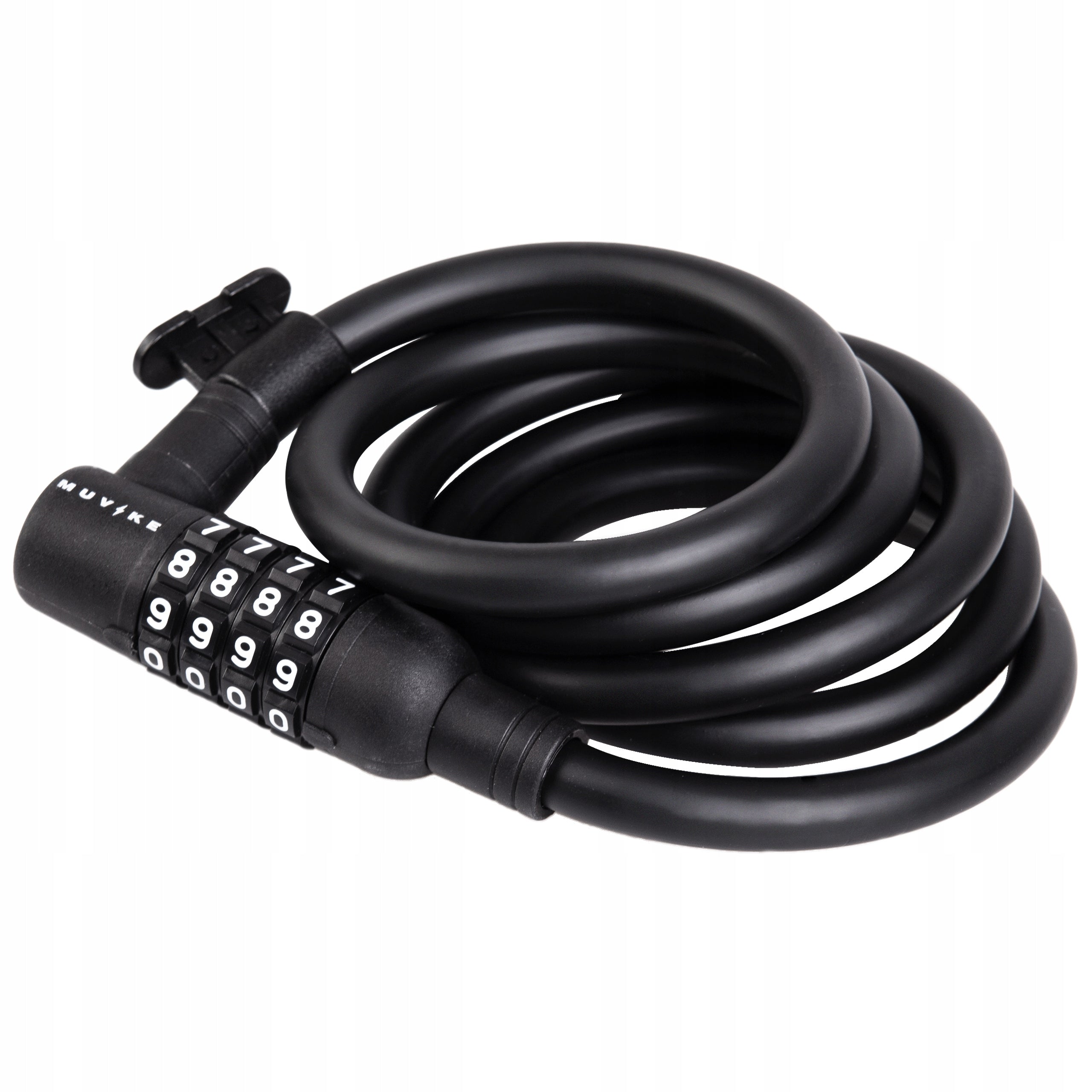 BICYCLE LOCK CABLE 150cm 12mm PER CODE WITH HANDLE MUVIKE FLEX 1500/12C Packaging status original