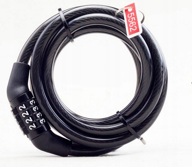 BICYCLE LOCK CABLE BICYCLE FASTENING WITH CIPHER Z1