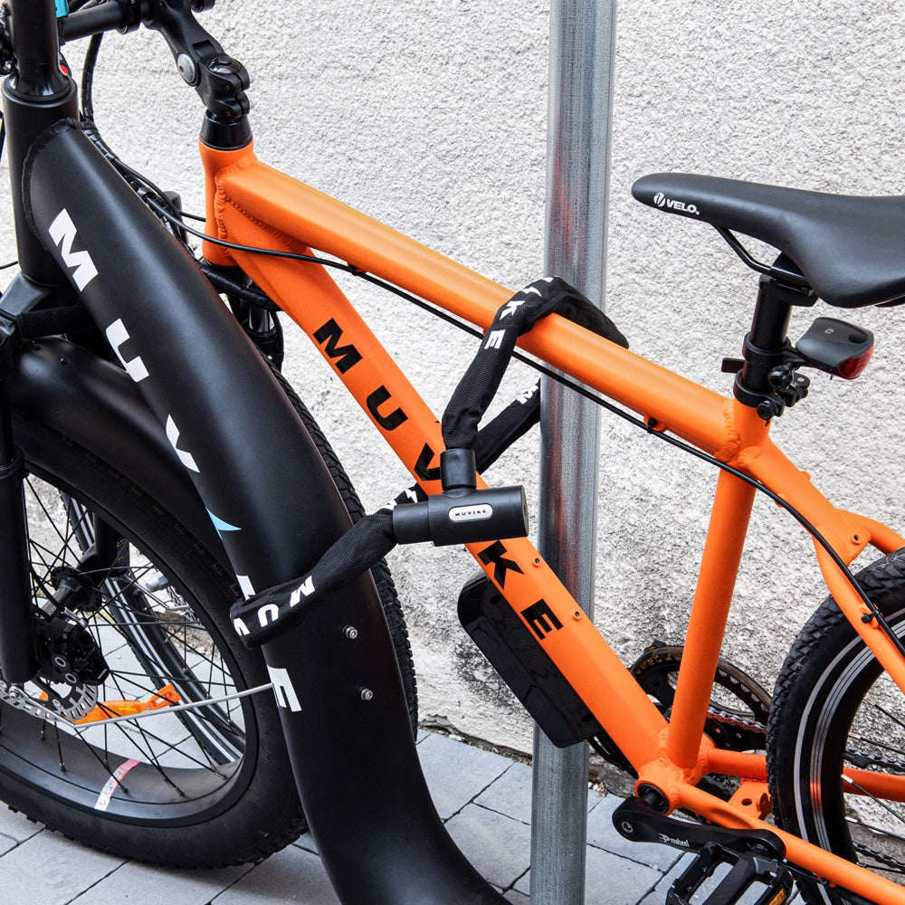 BICYCLE LOCK CHAIN 120cm 8mm WITH KEY STRONG MUVIKE SOLID 1200/8K EAN (GTIN) 5904858678686
