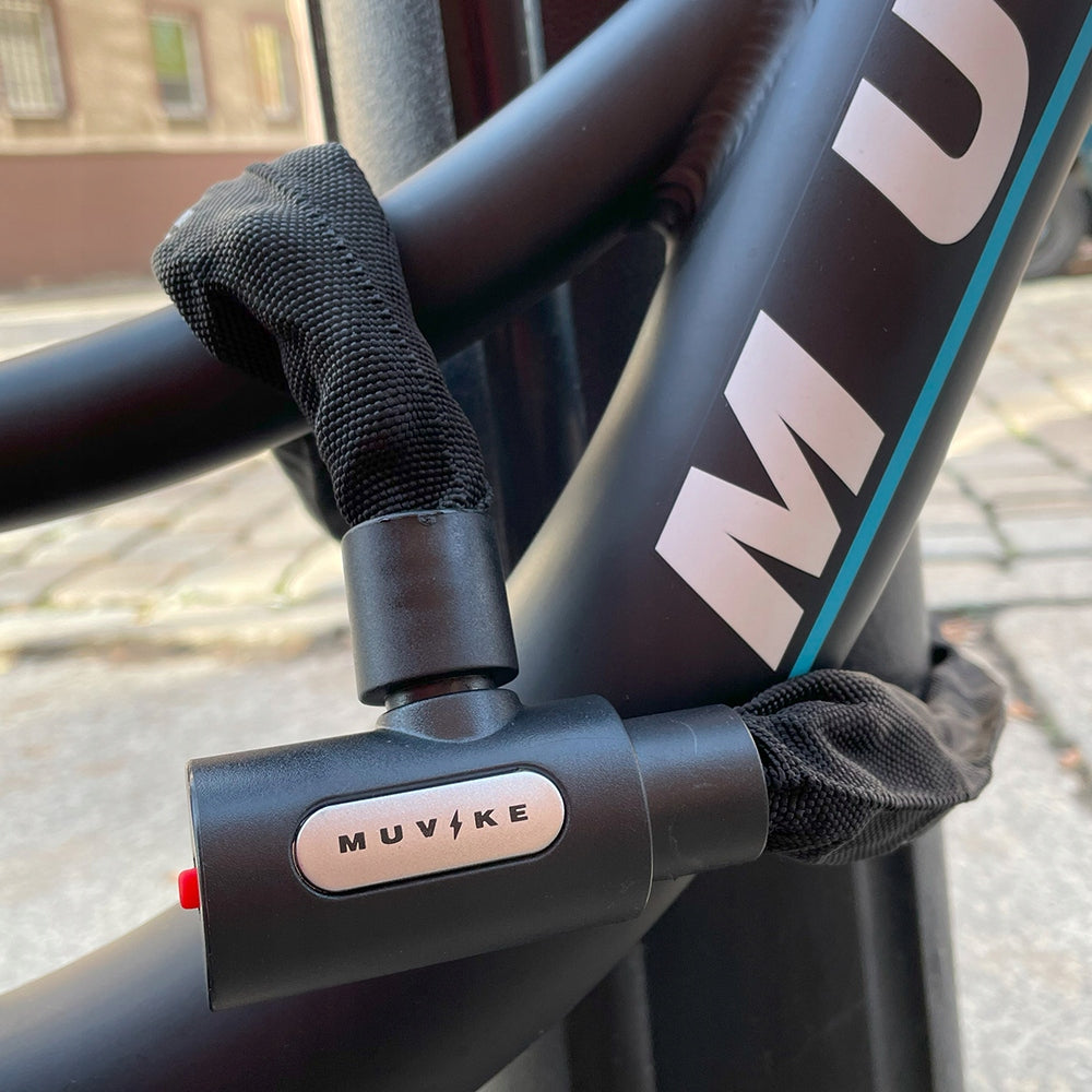 BICYCLE LOCK CHAIN 90cm 6mm WITH KEY LIGHTWEIGHT MUVIKE SOLID 900/6K EAN (GTIN) 5904858678495