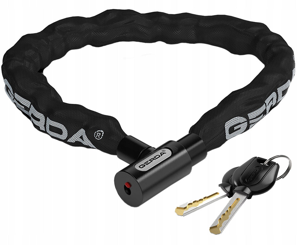 BICYCLE LOCK CHAIN PROTECTION FOR MOTORBIKE 90cm GERDA CONTRA 900/6V