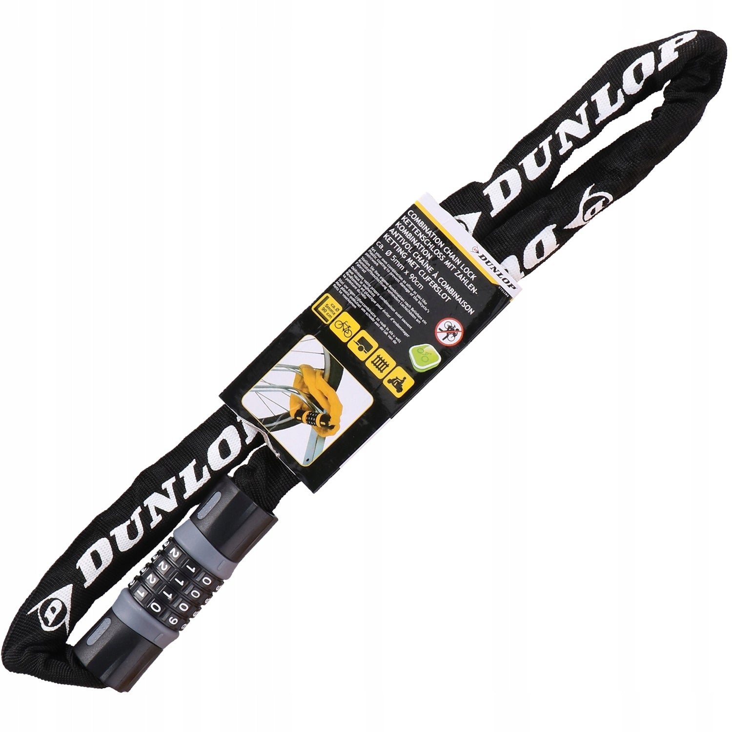 BICYCLE LOCK CODE CIPHER Chain for bicycle DUNLOP Manufacturer code 5904463682337