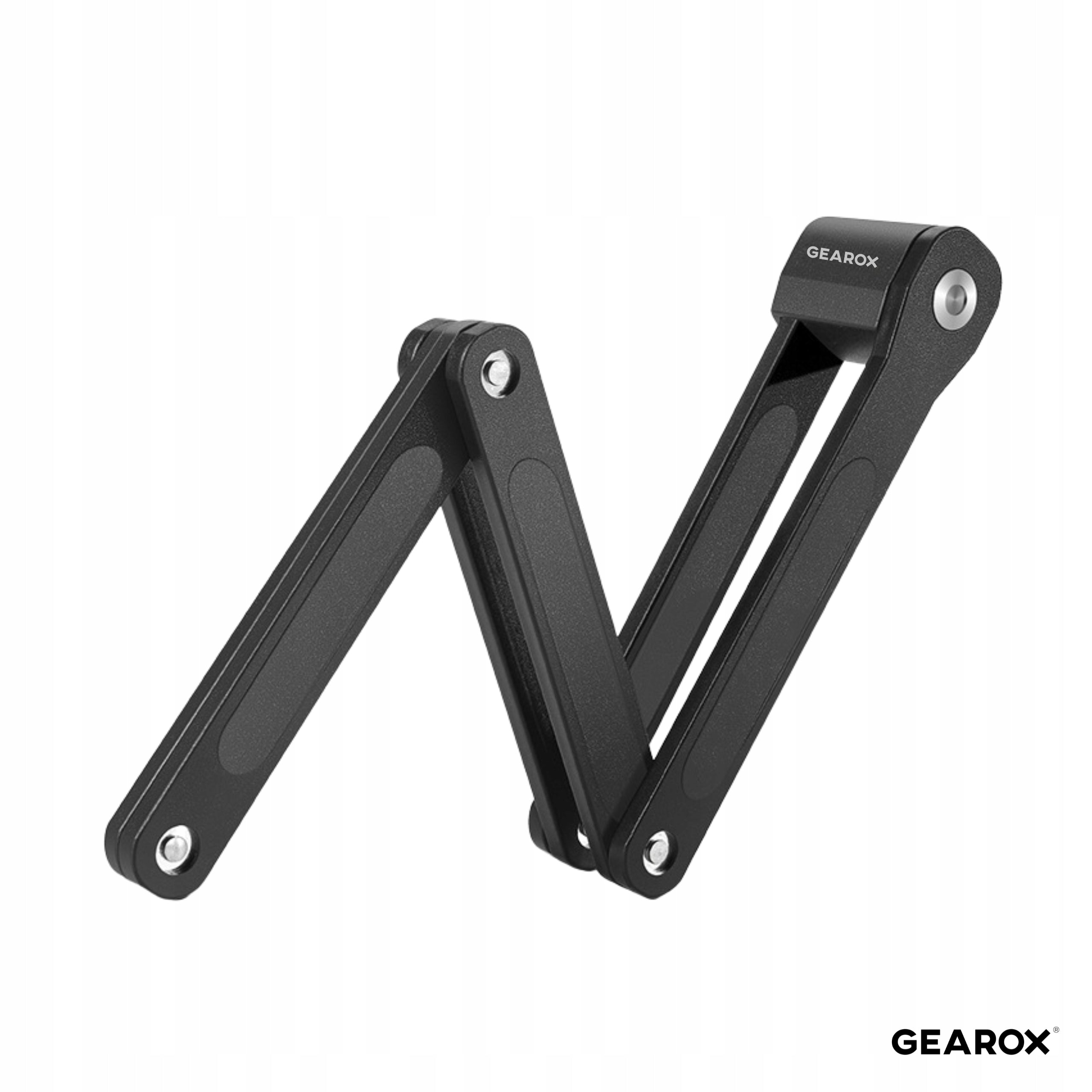 BICYCLE LOCK FOR BICYCLE ANTI-THEFT WHEEL FOLDING GEAROX Manufacturer code Gearox ZAPIĘCIE ROWEROWE Z UCHWYTEM NA KLUCZ