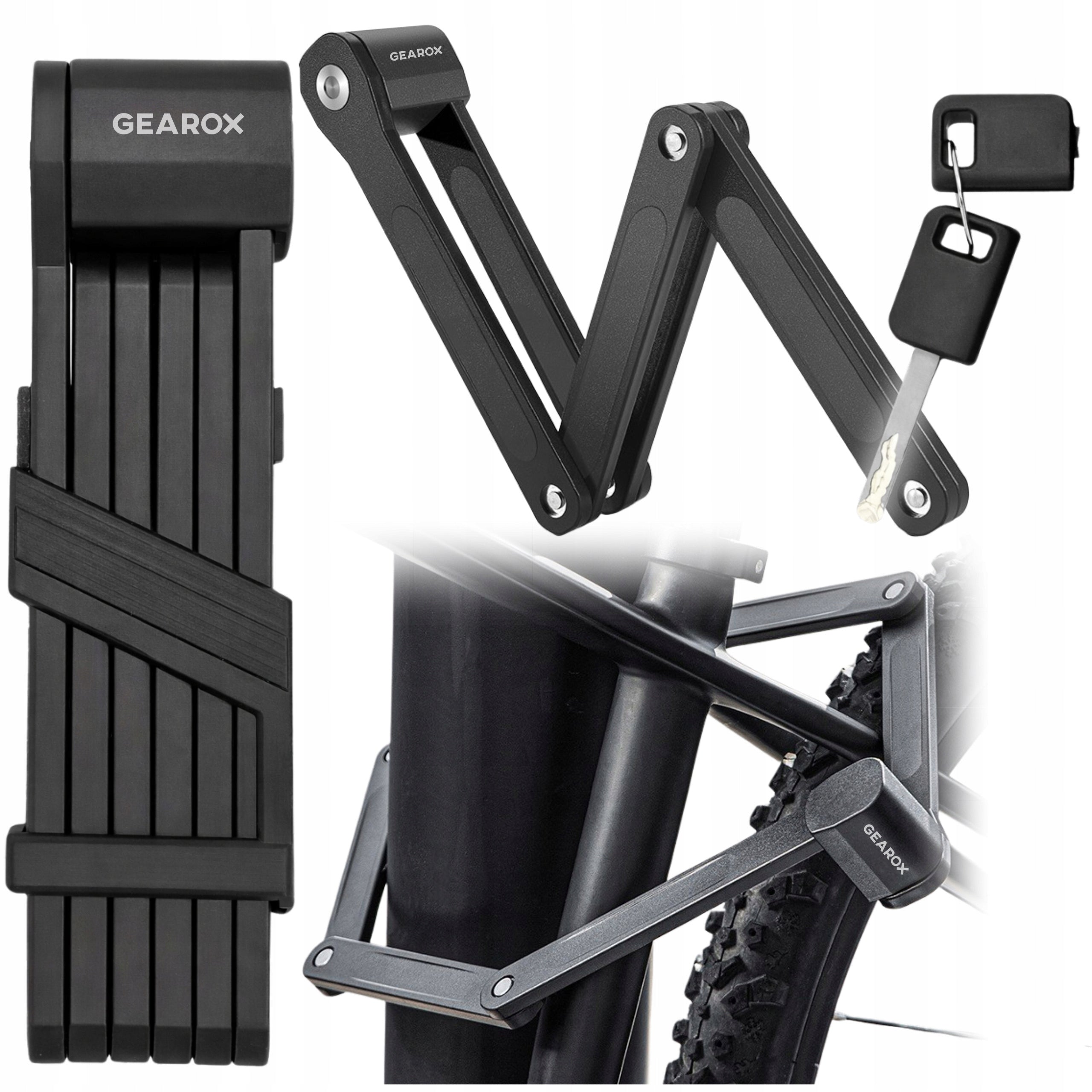 BICYCLE LOCK FOR BICYCLE ANTI-THEFT WHEEL FOLDING GEAROX