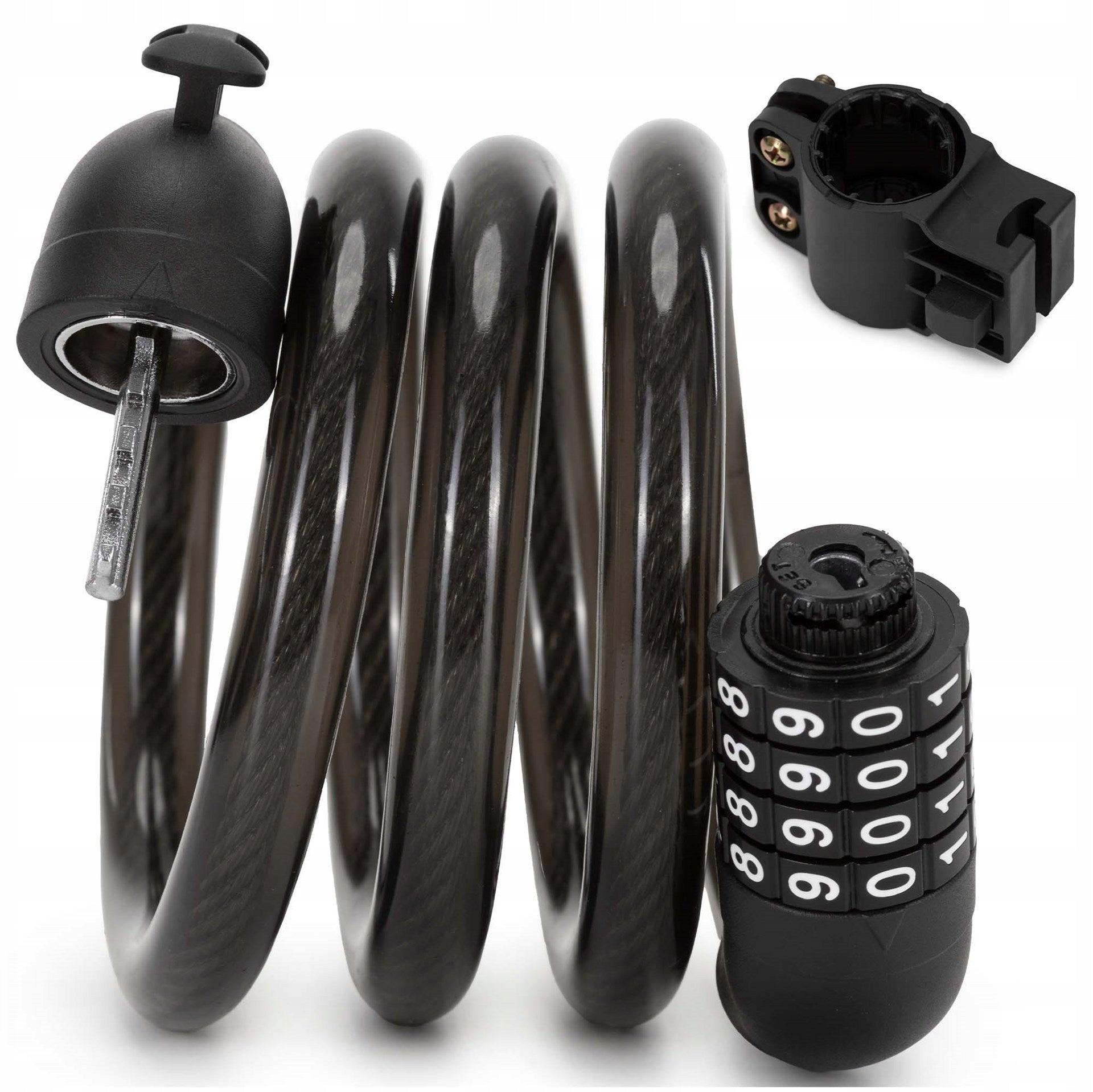 BICYCLE LOCK FOR BICYCLE CLASP WITH CIPHER CODE CHAIN CORD Kind cord