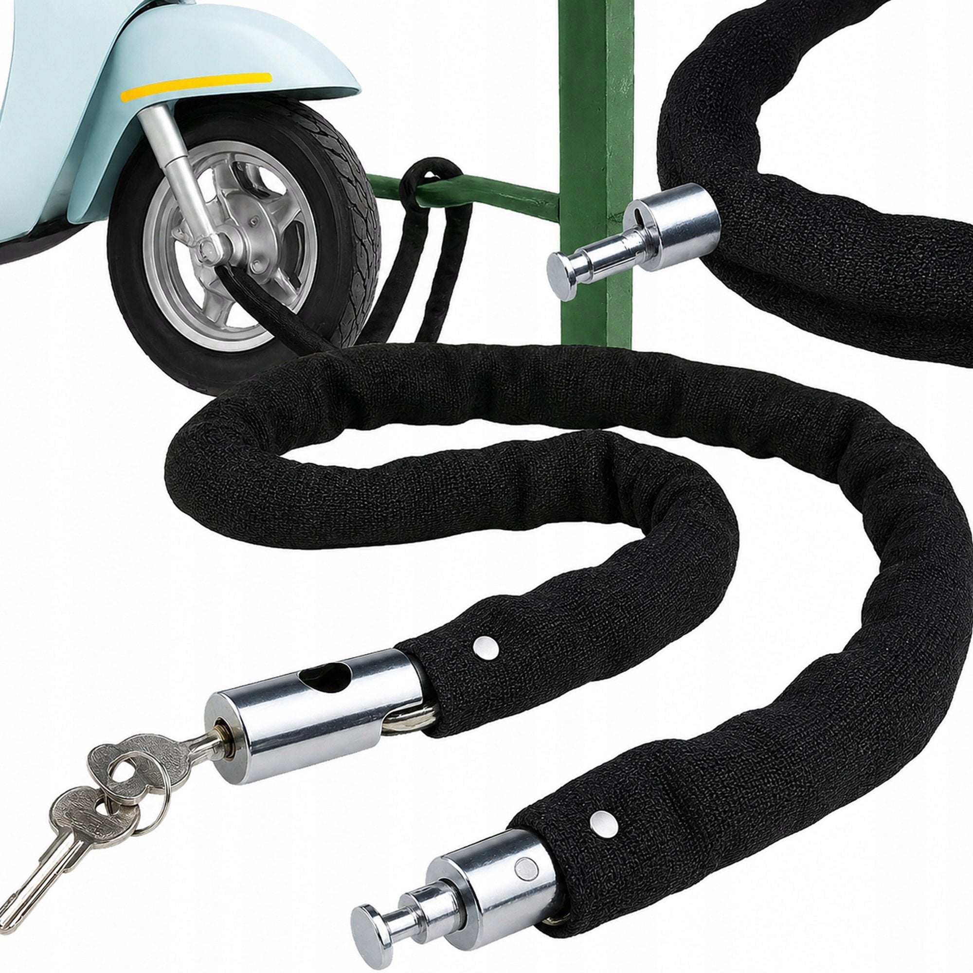 BICYCLE LOCK FOR BIKE MOTOR BICYCLE CLASP CABLE SECURITY