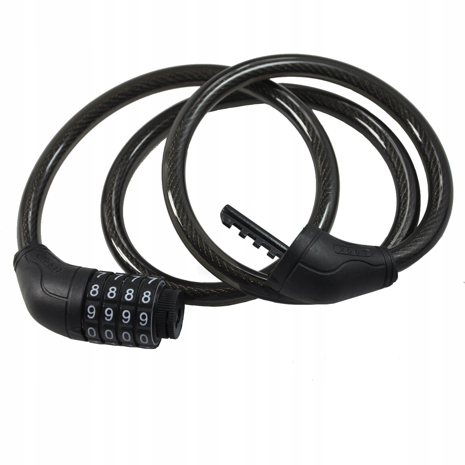 BICYCLE LOCK FOR CODE CIPHER SOLID BICYCLE CLASP CORD Brand no brand