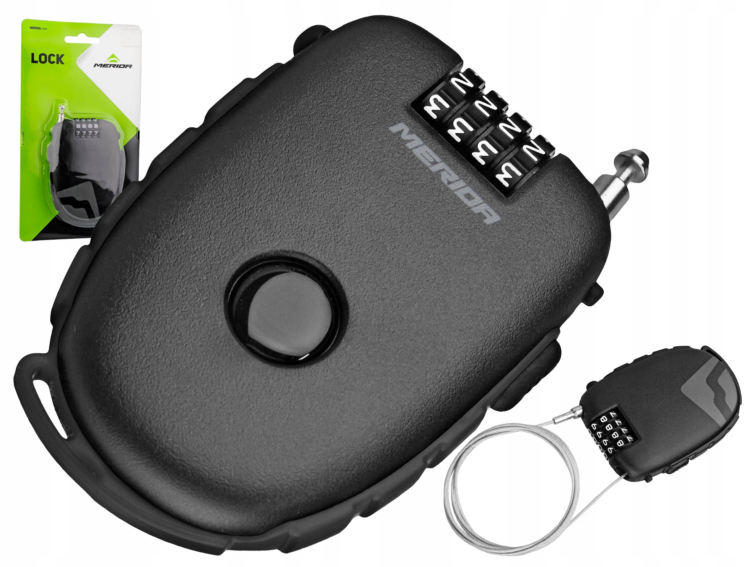 BICYCLE LOCK MERIDA LC-MD030 POCKET PROTECTION FOR CIPHER 120cm